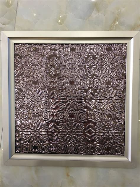 embossed stainless steel etched sheet